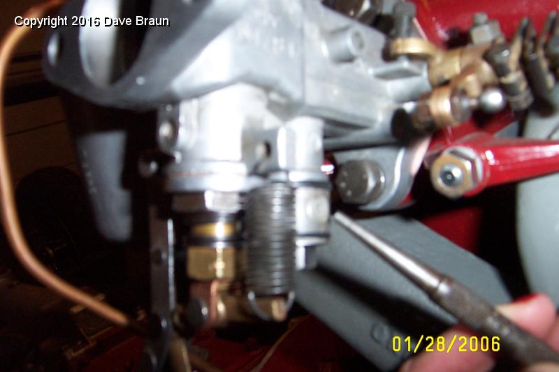 MGTD15470/Engine XPAG TD2 15613/Carburetors/carb float bowl leaks at